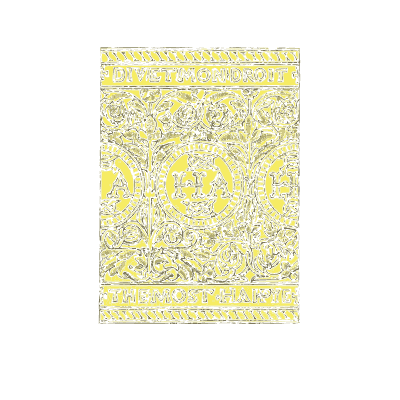 Text page with a floor tile - Dresses and Decorations of the Middle Ages - 1843