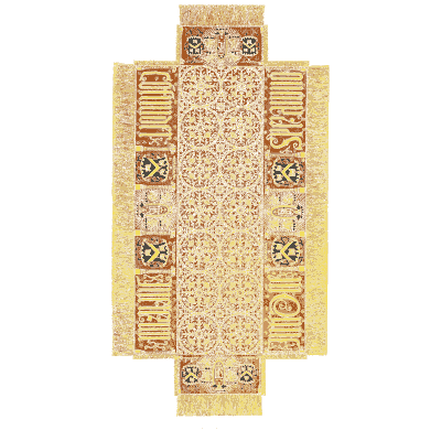 Embroidered cross orphrey - Dresses and Decorations of the Middle Ages - 1843