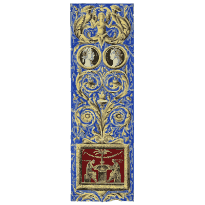 Illuminated panel pair plate - Illuminated Ornaments Selected from Manuscripts - 1833