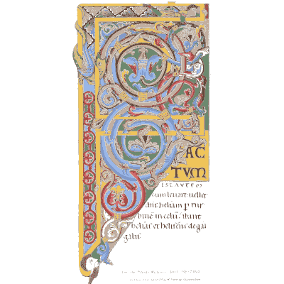 Illuminated interlace page plate