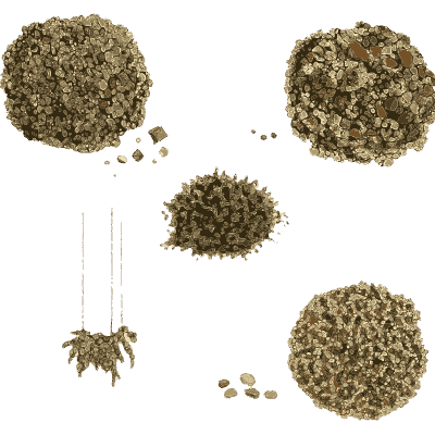 Grainy mineral balls - British Mineralogy, Volume 2 - 1806