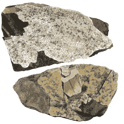 Grainy stone slabs - Exotic Mineralogy, Volume 1 - 1811
