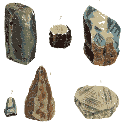 Polished stones and crystals - Exotic Mineralogy, Volume 1 - 1811