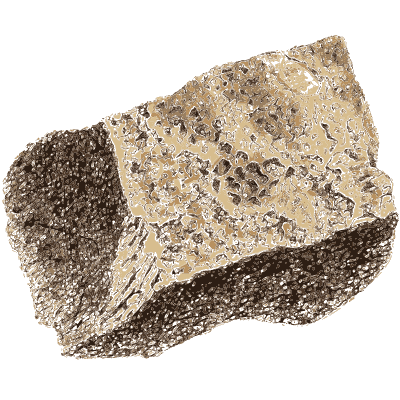 Brown grainy rock - Exotic Mineralogy, Volume 1 - 1811