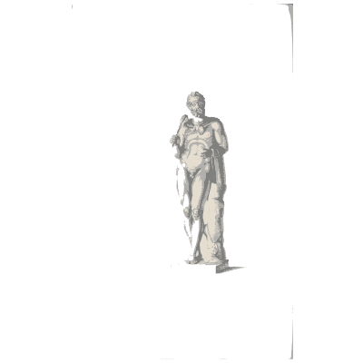 Standing nude male 02 - Specimens of Antient Sculpture: Egyptian, Etruscan, Greek and Roman - 1809