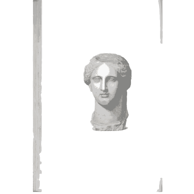 Female head with parted hair 02 - Specimens of Antient Sculpture: Egyptian, Etruscan, Greek and Roman - 1809