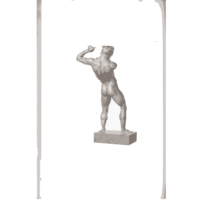 Nude satyr 02 - Specimens of Antient Sculpture: Egyptian, Etruscan, Greek and Roman - 1809