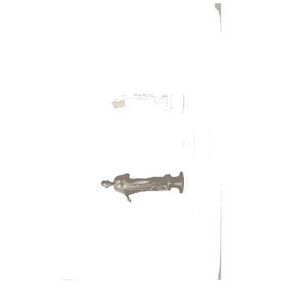 Statuette outlines 02 - Specimens of Antient Sculpture: Egyptian, Etruscan, Greek and Roman - 1809