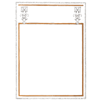 Plain frame with corner ornaments - Specimens of Point Line Type: Borders, Ornaments, Brass Rules - 1908