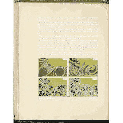 Four border corner designs - Étude de la Plante - 1903
