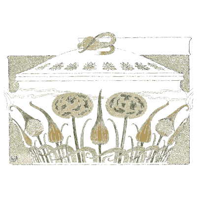 Leek soup tureen design - Étude de la Plante - 1903