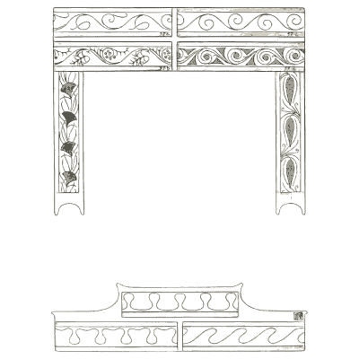 Plant motif frames - Étude de la Plante - 1903