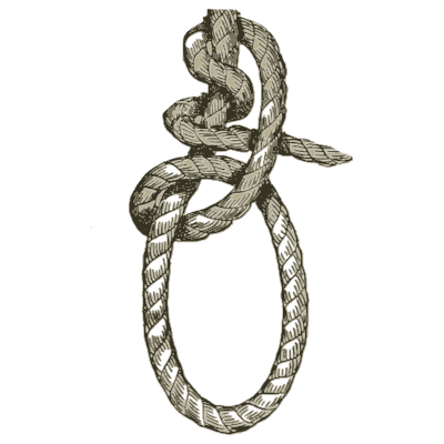 Hangman's knot loop - Knots, Splices and Rope Work - 1912
