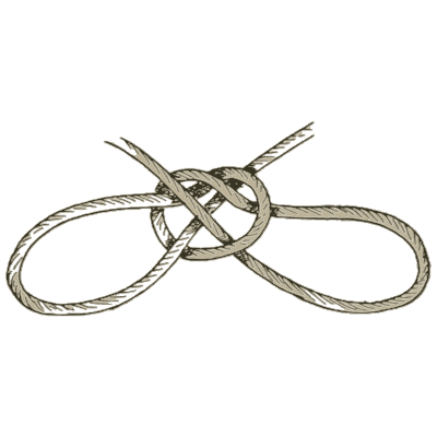 Bow knot 02 - Knots, Splices and Rope Work - 1912