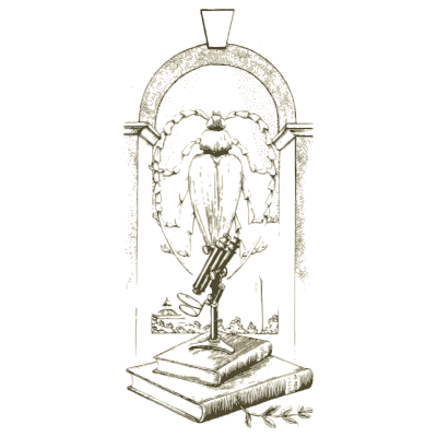 Smithsonian library bookplate - Arcana Entomologica - 1841