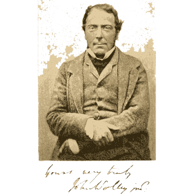 Portrait of a seated man - Ootheca Wolleyana: An Illustrated Catalogue of Birds' Eggs - 1864