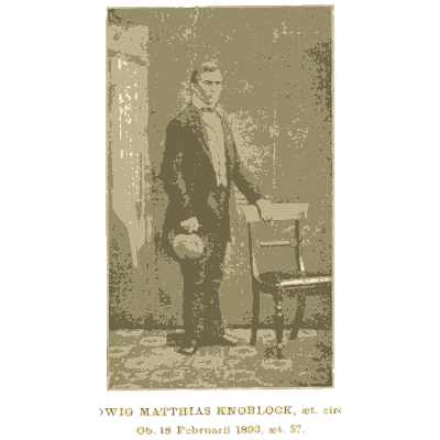 Standing portrait of a man - Ootheca Wolleyana: An Illustrated Catalogue of Birds' Eggs - 1864