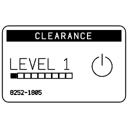 Access level card 11