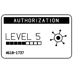 Access level card 14
