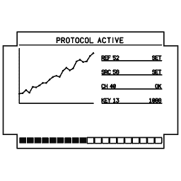 Terminal readout panel 14
