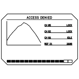 Terminal readout panel 20