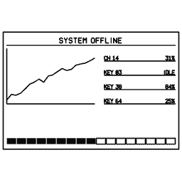 Terminal readout panel 21