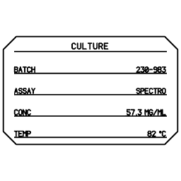 Laboratory label 01