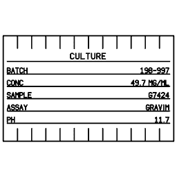 Laboratory label 03