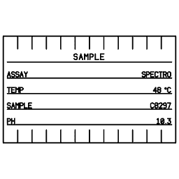 Laboratory label 07