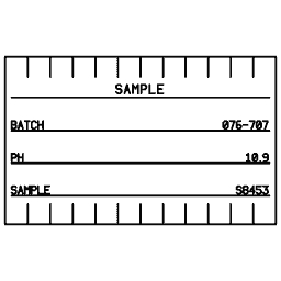 Laboratory label 09