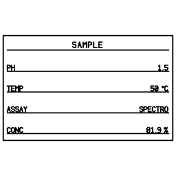 Laboratory label 10