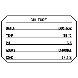Laboratory label 19