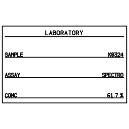 Laboratory label 27