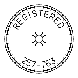 Round stamp 07