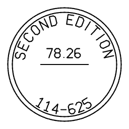 Round stamp 22