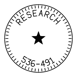 Round stamp 27