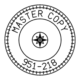 Round stamp 29