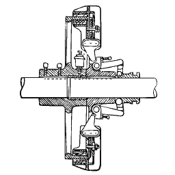 Sectioned bearing and pulley