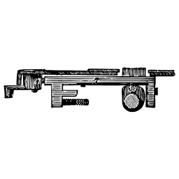 Rifle lock plate