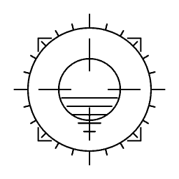 Targeting reticle 10
