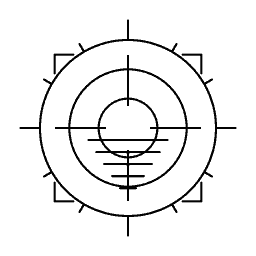 Targeting reticle 14