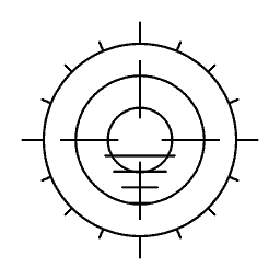 Targeting reticle 16