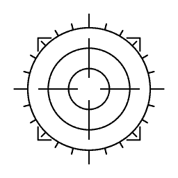 Targeting reticle 19