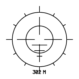 Targeting reticle 22