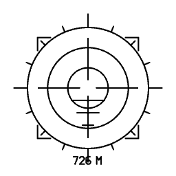 Targeting reticle 24