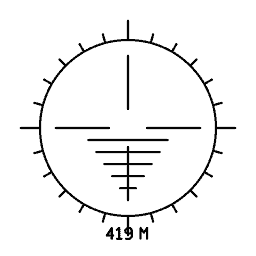 Targeting reticle 27