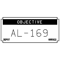 Unit designation plate 06