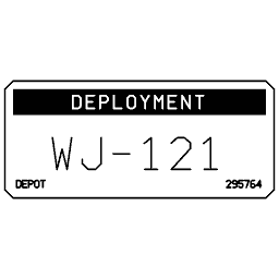 Unit designation plate 19