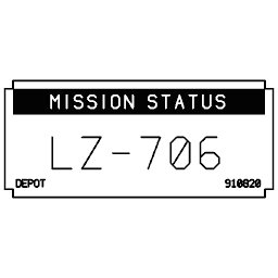 Unit designation plate 20