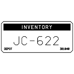 Unit designation plate 26